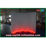 Inflatable Photo Booth Rental Air Wall White Print Inflatable Photo Booth For Commercial Event for sale