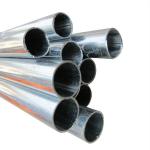 GI Hot Dip Galvanized Round Steel Pipe 0.3mm-12mm Hot Galvanized Steel Tube Construction for sale