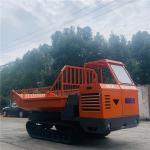 Garden Self Loading Mini Dumper Crawler Type With Lift Container for sale
