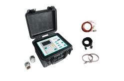 China Lithium Battery RS485 Modbus Portable Ultrasonic Flow Meter supplier