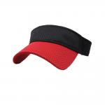 100% Polyester Premium Sun Visor Cap Multi Panel Hat OEM / ODM Available for sale