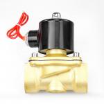 AC DC 12V 24V 110V 220V Brass Solenoid Water Valve With Pure Copper Enameled Wire Coil for sale