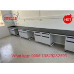 Chemistry Lab Workbench Steel Wood Laboratory Work Benches with Phenolic Resin Worktops for sale