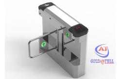 China Electric Flap Barrier Gate Mechanism RFID Stainless Steel Access Control Turnstile Gate supplier