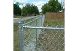 China Sloped Chain Link Fence for Hilly Areas supplier