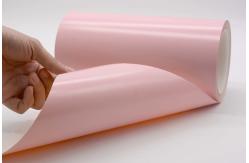 China 1Mil High Temperature Adhesive Label Material Matte Red Permanent Adhesive Polyimide With Glassine supplier
