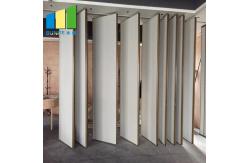 China Contract Range 22.5 Mm Sliding Partition Walls / Movable Partition Wall Systems supplier