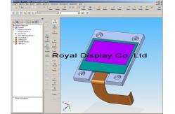 China Electric Transflective Lcd Display , Monochrome Graphic Display High Reliability supplier