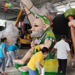Anti Aging Animatronic Character Giant Animatronics For Theme Park Exhibition