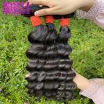 Unprocessed Virgin Hair Natural Wave Pure Human Hair Bundle Soft Smooth for sale