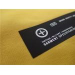 0.5mm Thickness Heat Transfer Clothing Tags Printed Silver Reflective Logo On Soft TPU for sale