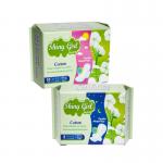 Customized Wings Women Sanitary Napkin Made of Breathable Cotton for sale