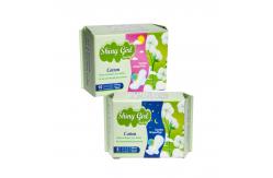 China Customized Wings Women Sanitary Napkin Made of Breathable Cotton supplier