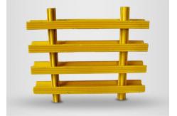 China Extremely Durable FRP Protruded Grating Fibergrate Molded Grating Weather Proof supplier