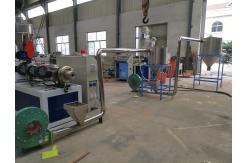 China Automatic PVC Plastic Granules Machine With Double Screw supplier