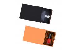 China Custom Cosmetic Perfume Cardboard Packing Box with Stamping Logo and CMYK Sliding Drawer supplier