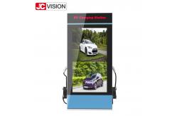 China JCVISION LCD Advertising Display Digital Signage Poster For EV Charging Station Pile supplier