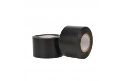 China Black Silver Strong Adhesive PVC Duct Sealing Tape Duct Hvac Pipe Insulation Tape supplier