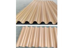 China Aluminum Corrugated Metal Ceiling Panels Polyester Powder Coated supplier
