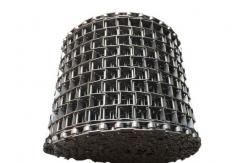 China Stainless Steel Wire Flat Chain Link Mesh Conveyor Belt supplier