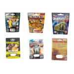 Gravnre Printing Paper Box Packaging Panther / Mamba / Rhino V7 Male Enhancement Pills Applied