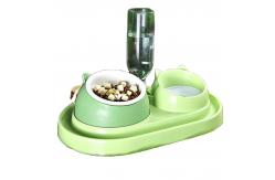China 3 In 1 Ceramic Pet Bowl Feeder Multifunction For Small Animals supplier