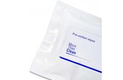 China Micro Denier Pre Wetted Wiper 9x9 Knit Microfiber IPA Presaturated Wipes supplier