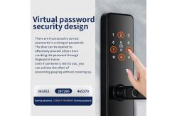 China Intelligent Access Control Door Lock S819 with Tuya TTlock and Remote Control supplier