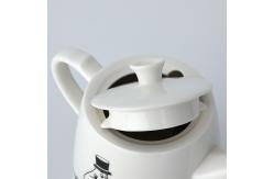 China 0.8L Quick Boiling Ceramic Electric Tea Kettle 1350W Small Kitchen Appliances supplier