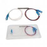 Sc/Upc Connector 2 Way Blockless Type Fiber Optic PLC Splitter for sale