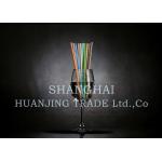 Customized Color Striped Paper Straws 0.25 Diameter Thick Paper Straws for sale
