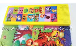 China Baby Sound Book 18 Push Button Sound Module Indoor Educational Board Book supplier