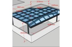 China Customized Aluminium  Support Awning With Polycarbonate Sheet Roofs supplier
