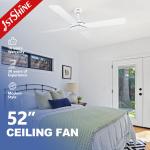 English 1stshine Ceiling Fan with Remote Control Tropical Design 110v/220v CE Certificate for sale