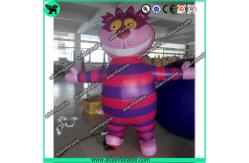 China Inflatable Cat Costume Moving Inflatable Lucky Cat  Mascot Costume Alice In Wonderland supplier