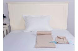 China Jersey Oatmeal Modern Bedding Sets Comfortable With Single / Double Sleeping Bags supplier