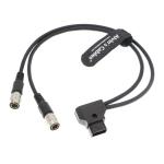 4 Pin Male To D Tap 12 Hirose Camera Power Cable For 302 Mixer for sale