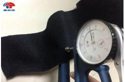 China Lightweight Nylon Loop Fabric , Soft Black sticky back hook and loop tape Receptive supplier