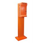 Rustproof Outdoor Emergency Phone , Pillar Mounting Emergency Call Box For Public for sale