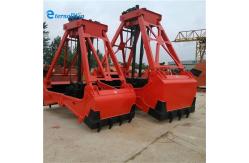 China Port Handling Grab 3-30m Lifting Height 500-3000kg Weight Hydraulic Clamshell supplier