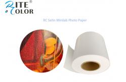 China Digital Inkjet Printing Minilab Photo Paper Roll Resin Coated ISO9001 supplier