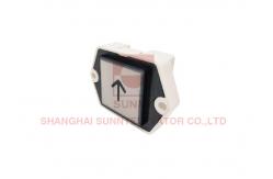 China Lift Maintenance Accessories Lift Push Button Transparent Plastic Characters supplier