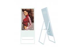 China Auto Brightness Indoor Digital Signage , Standalone Digital Signage With Foldable A Frame supplier