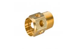 China Custom Brass Precision Cnc Machining Services Milling Turned Components / Parts supplier