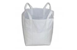 China Waterproof PP FIBC Baffle Bag Flat Bottom 1 Ton For Sand / Cement supplier