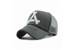 China Quick Dry Cotton 5 Panel Trucker Cap , Sunshade Baseball Trucker Hat Mesh Cap supplier