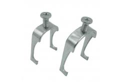 China Double Hook Widened Strut Channel Clamps Conduit Wire Clamp Customizable supplier