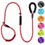 Red Nylon Training Dog Leash With Soft Comfortable Padded Handle 100 Ft Dog Leash for sale