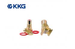 China Audio Terminal RCA Connector Socket , Golden Pcb Mount Rca Jack ISO9001 supplier