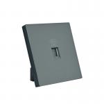 Vertical conjoined Multimedia Wall Socket , Big module Rj11 Phone Socket for sale